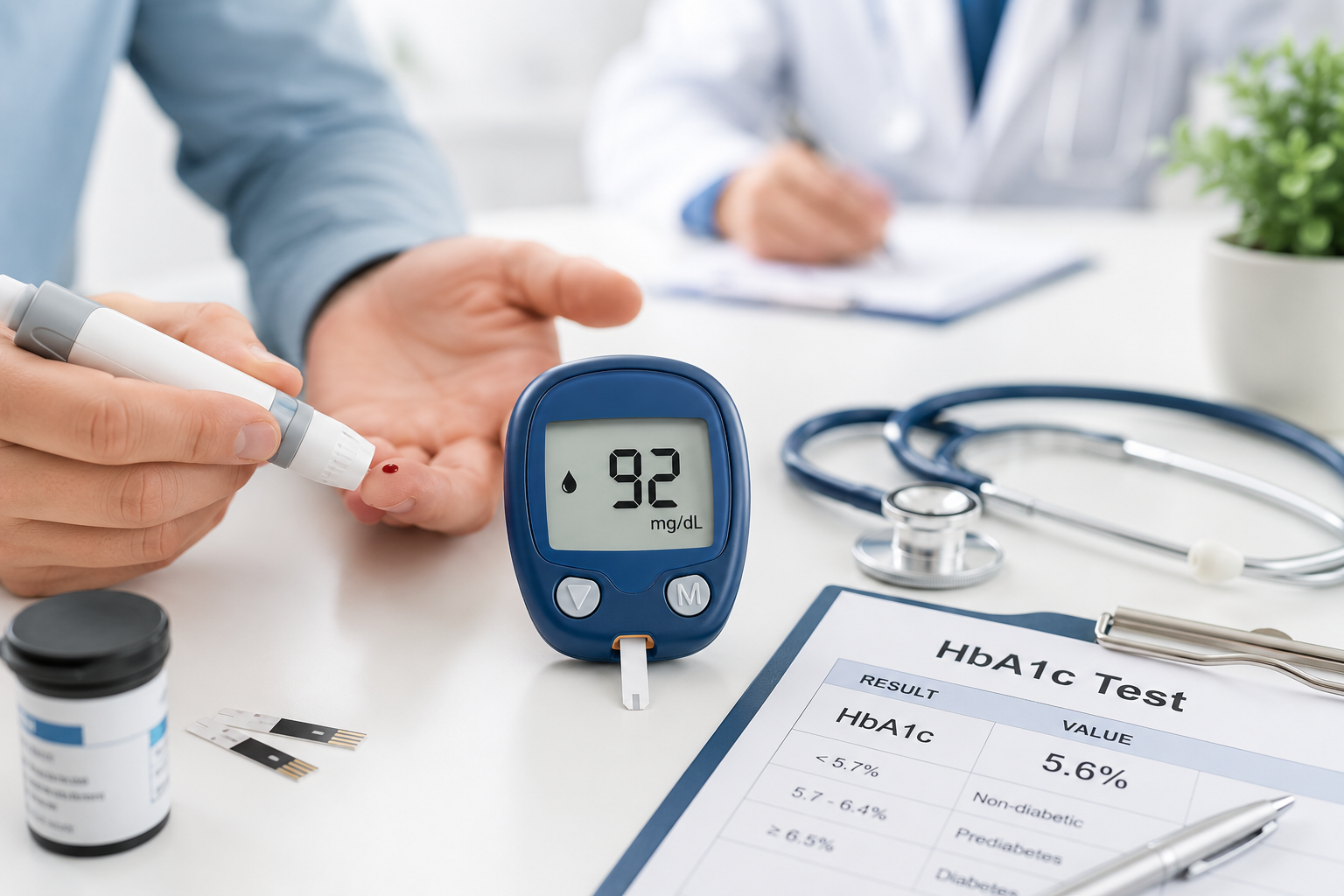 قند خون نرمال چند است؟ جدول کامل قند خون طبیعی بر اساس سن، HbA1c، بارداری و محدوده خطر